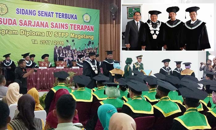 Langkah Awal Pengabdian, Wisuda Bukan Puncak Prestasi Lulusan STPP Magelang